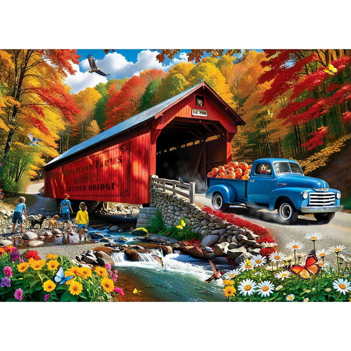 MasterPieces 72564 Memory Lane: Rustic Passage 1000 Piece Puzzle