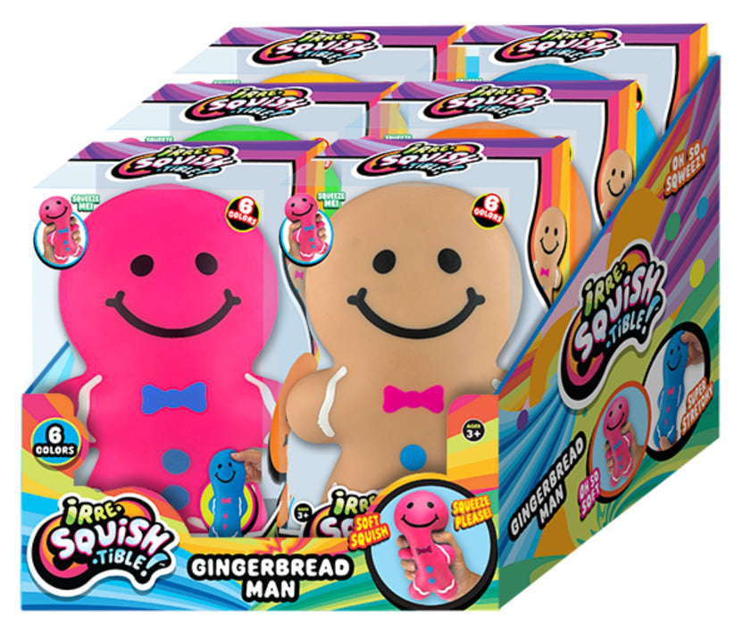 Master Toys Jumbo Gingerbread Man Squishy (1 Chosen at Random)
