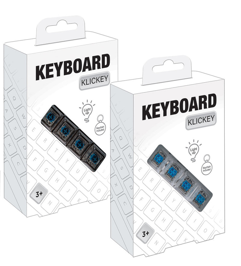 Master Toys Keyboard Klickey - Clear and Black