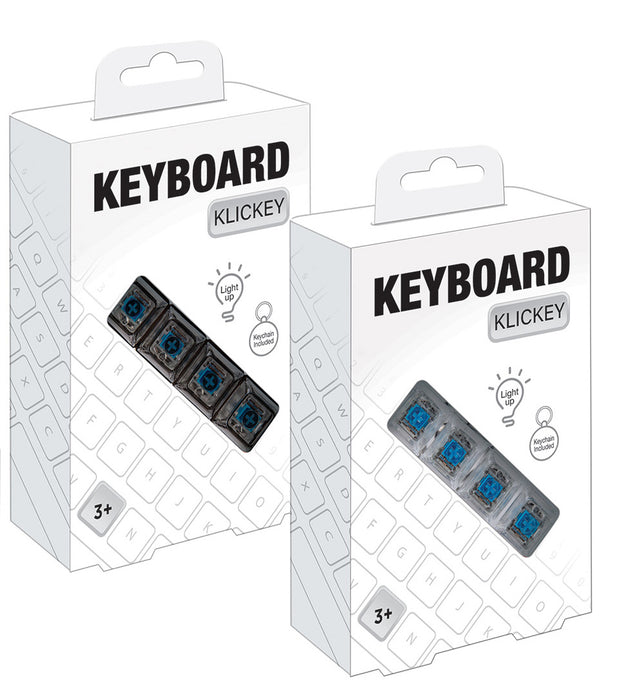 Master Toys Keyboard Klickey - Clear and Black