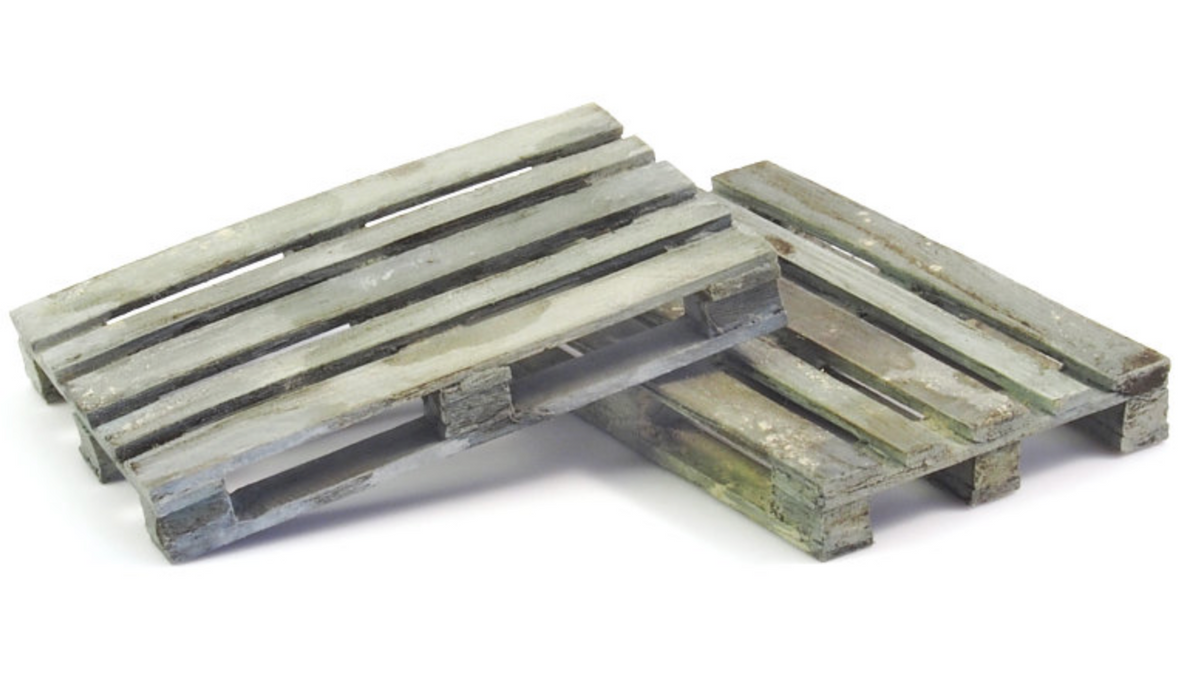 Matho Models 35007 1/35 Wooden Type Pallets Resin (2 Pack)