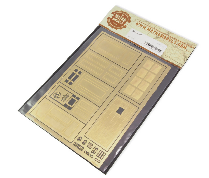 Matho Models 35062 1/35 Doors Set Photo-Etch (7 different styles)