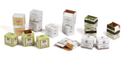 Matho Models 35090 1/35 Cardboard Boxes Wine Printed Paper (24) (6 different designs)