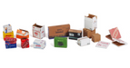 Matho Models 35092 1/35 Cardboard Boxes Small Set Variety Printed Paper (32) (18 different designs)