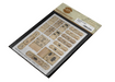 Matho Models 35130 1/35 Wooden-Type Whiskey Crates Printed Paper (16) (5 different brands)