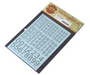 Matho Models 80002 Multi-Scale Black Large Type 1 Numbers Decals