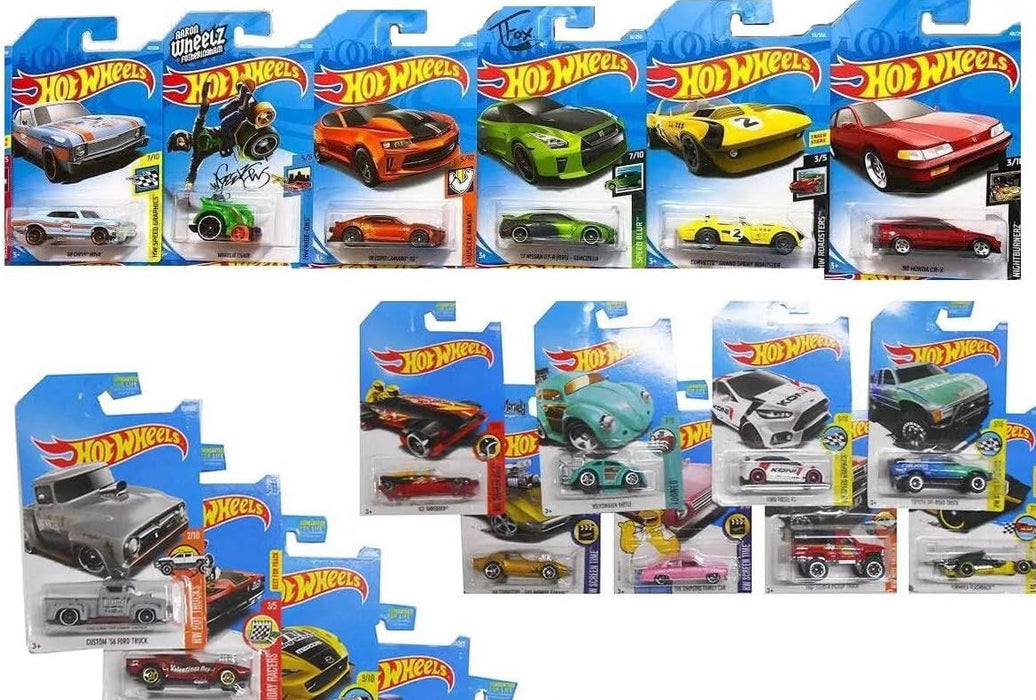 Mattel Hot Wheels Case 72 Piece (Factory Sealed) — White Rose Hobbies