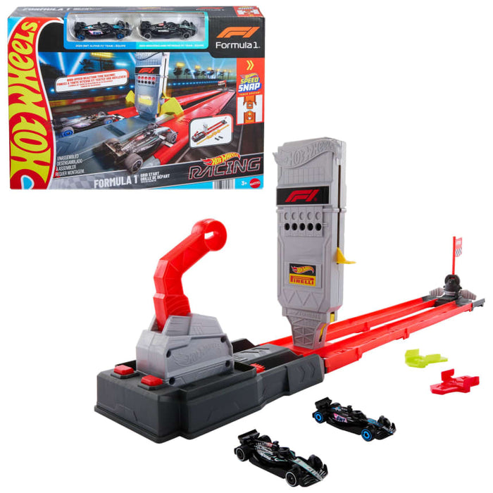 Mattel Hot Wheels Racing Formula 1 Grid Start Track Playset