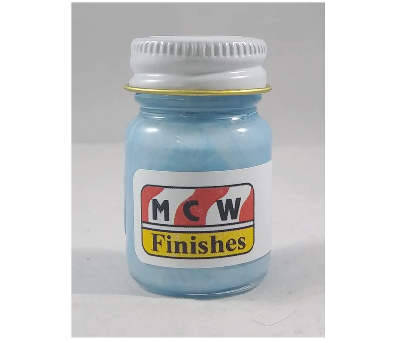 MCW Finishes 10006E Light Blue Enamel Paint 15ml (0.5oz)