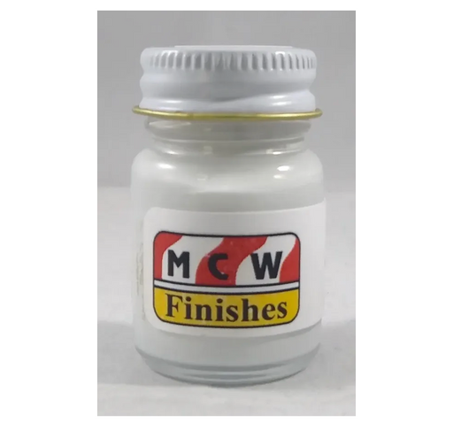 MCW Finishes 10008E Gloss White Enamel Paint 15ml (0.5oz)