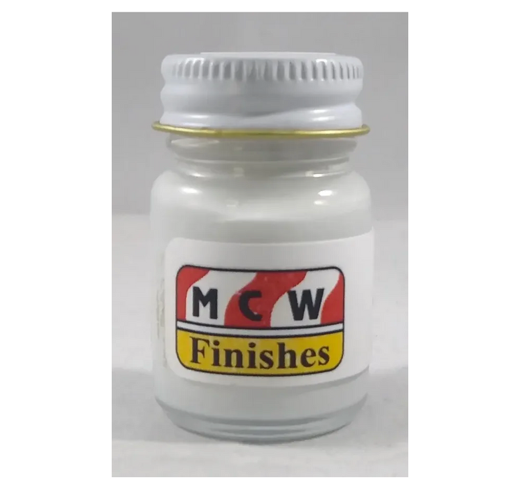 MCW Finishes 10008E Gloss White Enamel Paint 15ml (0.5oz)
