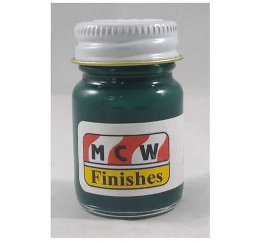 MCW Finishes 10014E Gloss Dark Green Enamel Paint 15ml (0.5oz)