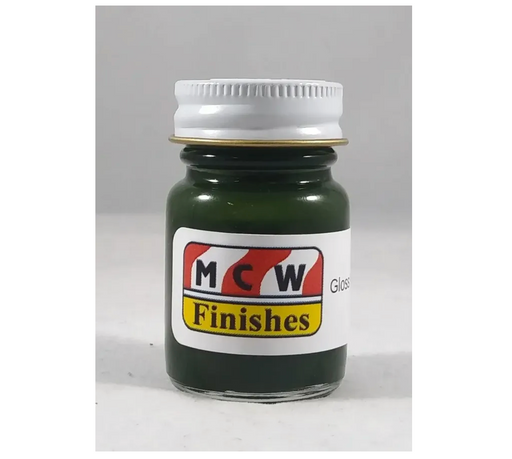 MCW Finishes 10018E Medium Green Enamel Paint 15ml (0.5oz)