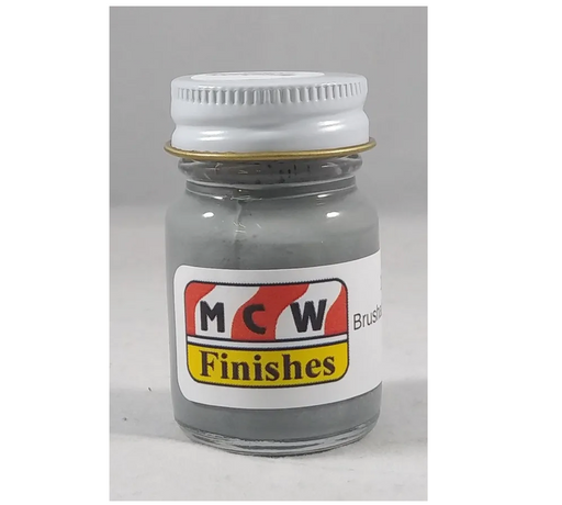MCW Finishes 1004EBR Brushable Gray Primer Enamel Paint 15ml (0.5oz)