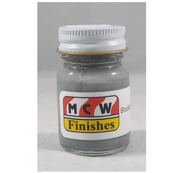 MCW Finishes 1004EBR Brushable Gray Primer Enamel Paint 15ml (0.5oz)