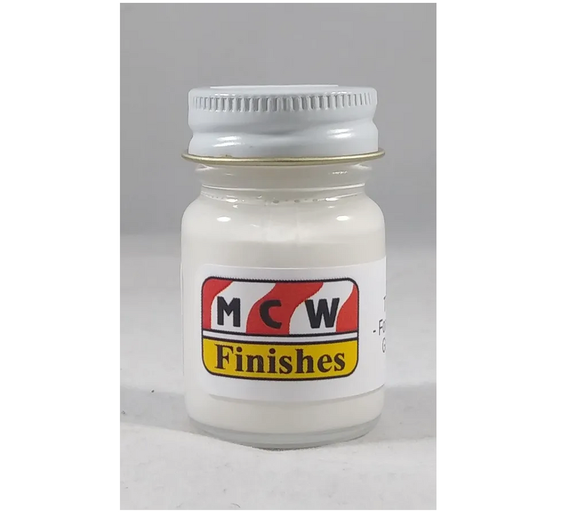 MCW Finishes 11000E Tinting White Enamel Paint 15ml (0.5oz)