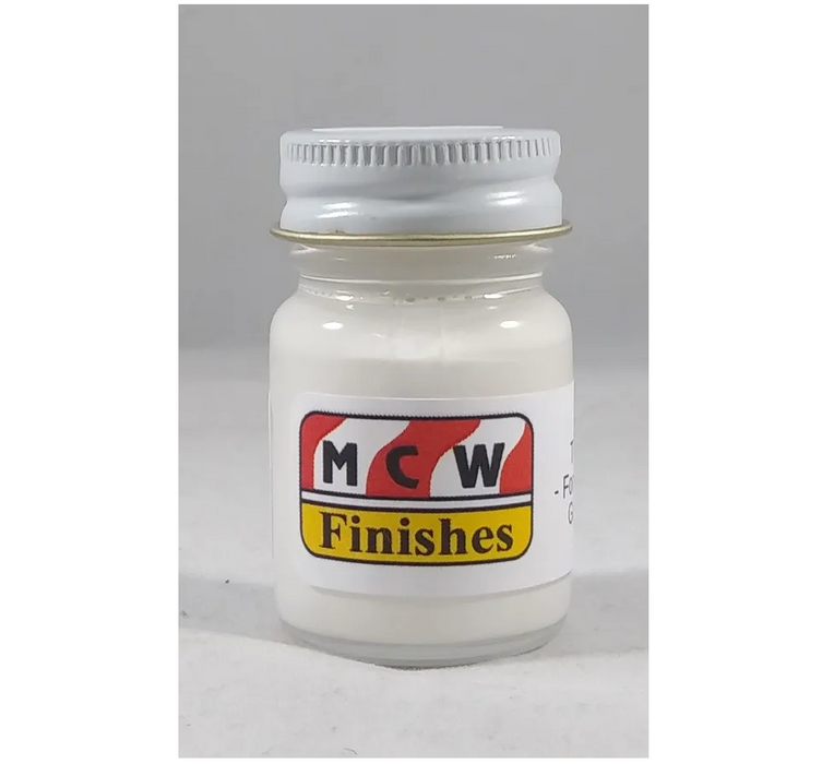 MCW Finishes 11000E Tinting White Enamel Paint 15ml (0.5oz)