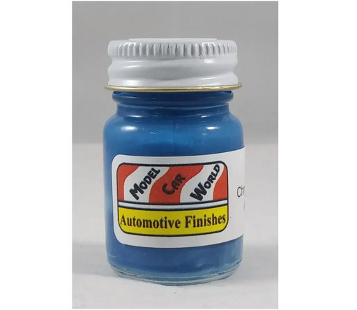MCW Finishes 1402E Chrysler Engine Blue Enamel Paint 15ml (0.5oz)