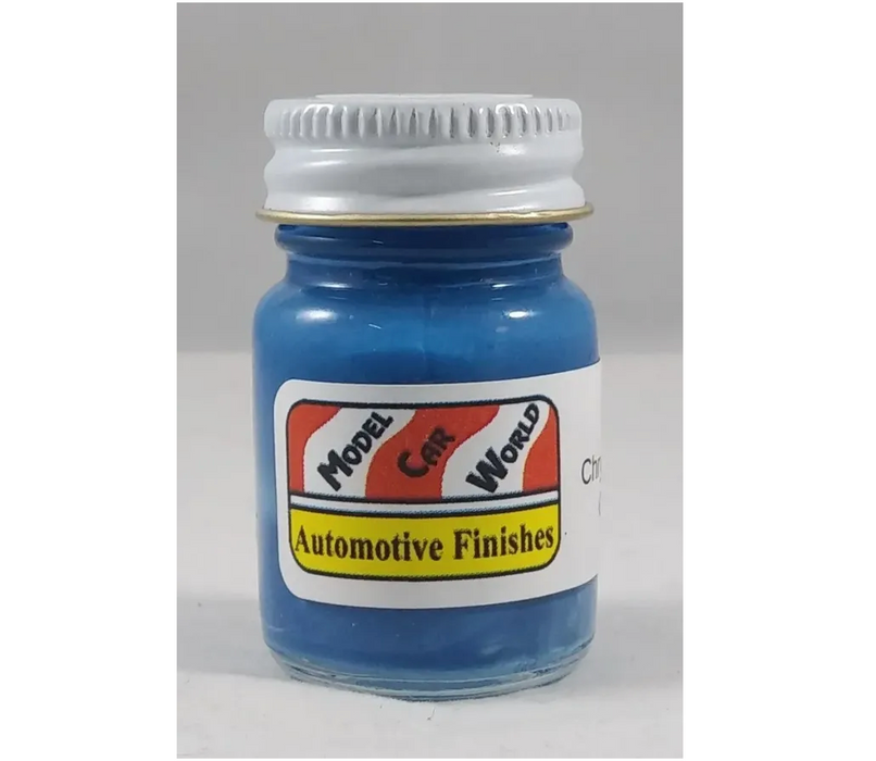 MCW Finishes 1402E Chrysler Engine Blue Enamel Paint 15ml (0.5oz)