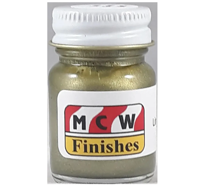 MCW Finishes 200530E Lime Green Metallic Enamel Paint 15ml (0.5oz)