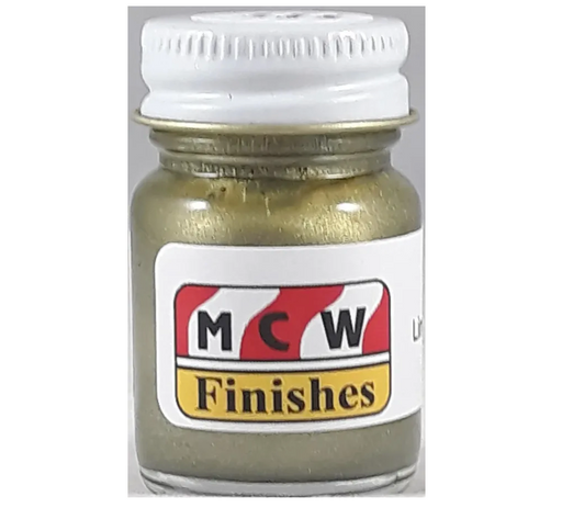 MCW Finishes 200530E Lime Green Metallic Enamel Paint 15ml (0.5oz)