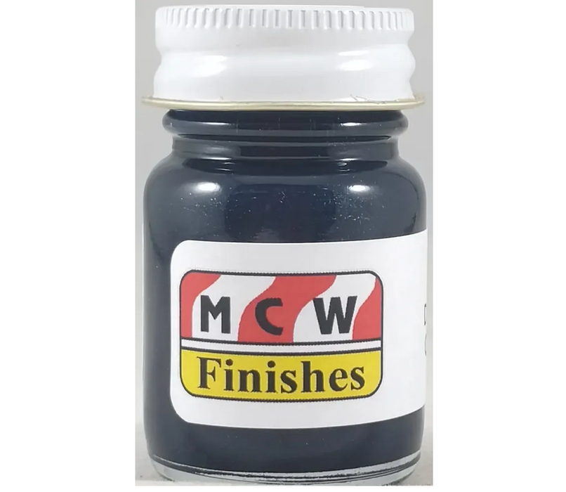 MCW Finishes 2039E Dark Blue Metallic Enamel Paint 15ml (0.5oz)