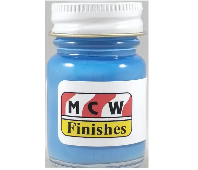 MCW Finishes 2048E Light Blue Enamel Paint 15ml (0.5oz)
