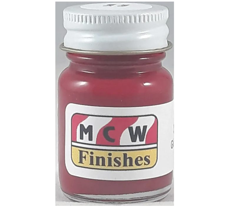 MCW Finishes 2056E Red Enamel Paint 15ml (0.5oz)