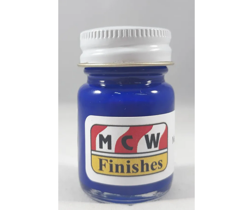 MCW Finishes 2060E Neon Blue Enamel Paint 15ml (0.5oz)