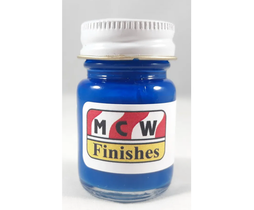 MCW Finishes 2072E Tahiti Blue Enamel Paint 15ml (0.5oz)