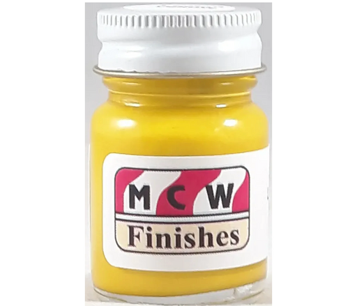 MCW Finishes 2085E Lemon Yellow Enamel Paint 15ml (0.5oz)