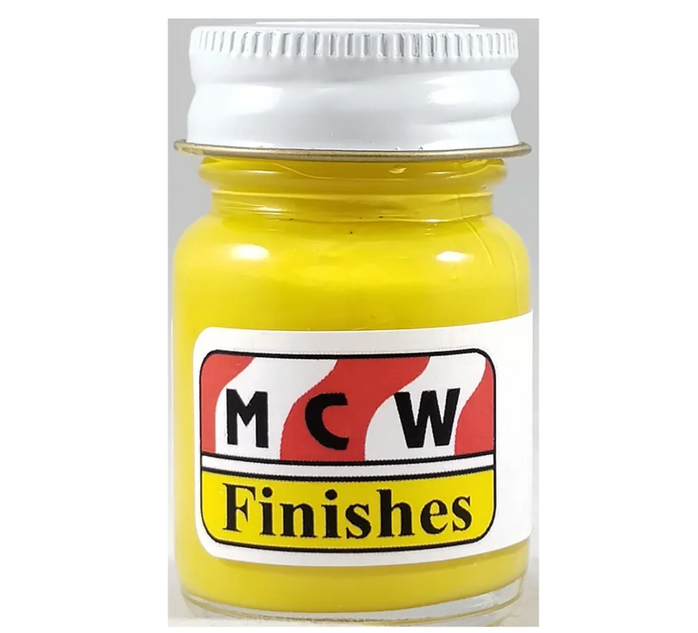 MCW Finishes 2088E Yellow Enamel Paint 15ml (0.5oz)