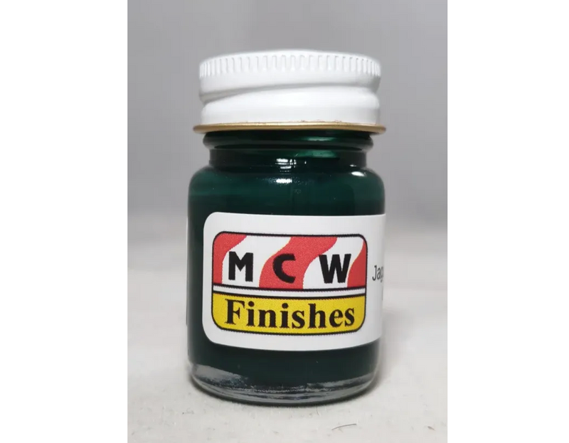 MCW Finishes 2097E Jaguar Racing Green Enamel Paint 15ml (0.5oz)