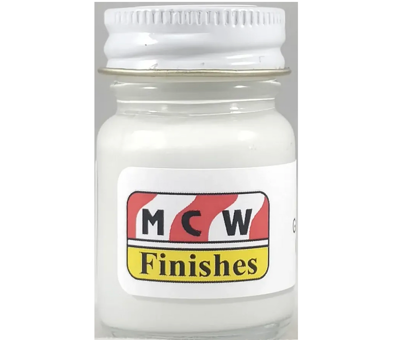 MCW Finishes 2164E Grand Prix White Enamel Paint 15ml (0.5oz)