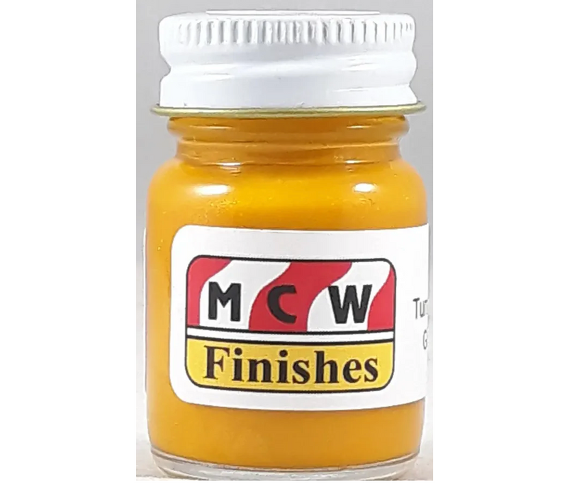 MCW Finishes 2184E Turn Signal Amber Enamel Paint 15ml (0.5oz)