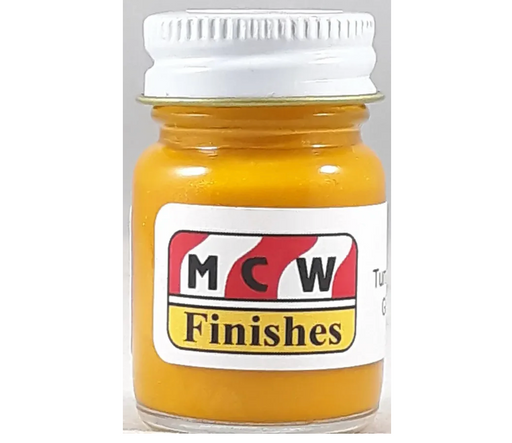 MCW Finishes 2184E Turn Signal Amber Enamel Paint 15ml (0.5oz)