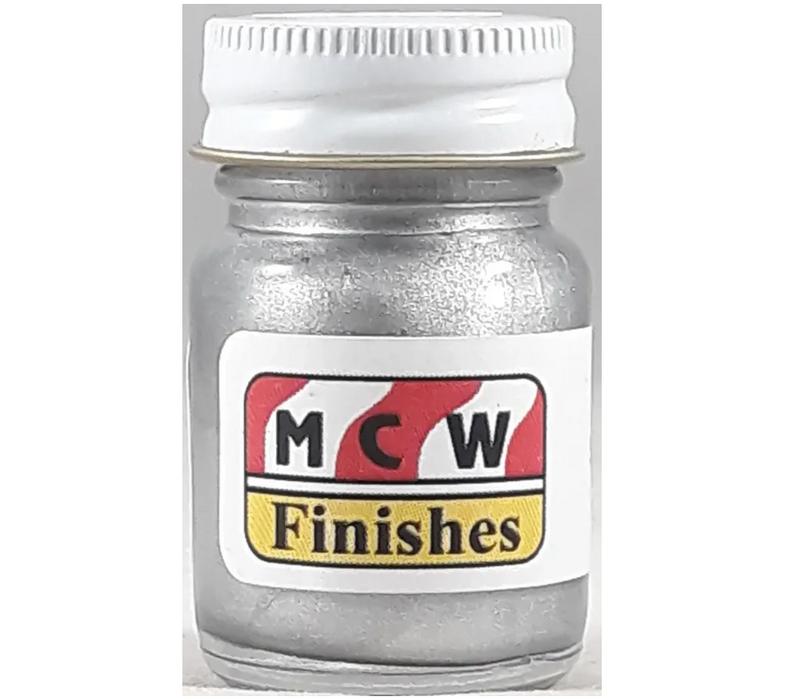 MCW Finishes 2401E Silver Base Enamel Paint 15ml (0.5oz)