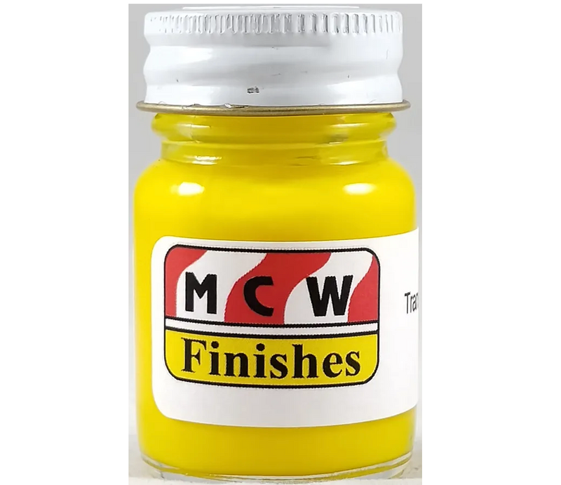 MCW Finishes 2413E Transparent Yellow Enamel Paint 15ml (0.5oz)