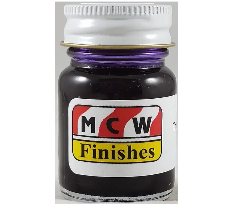 MCW Finishes 2416E Transparent Violet Enamel Paint 15ml (0.5oz)