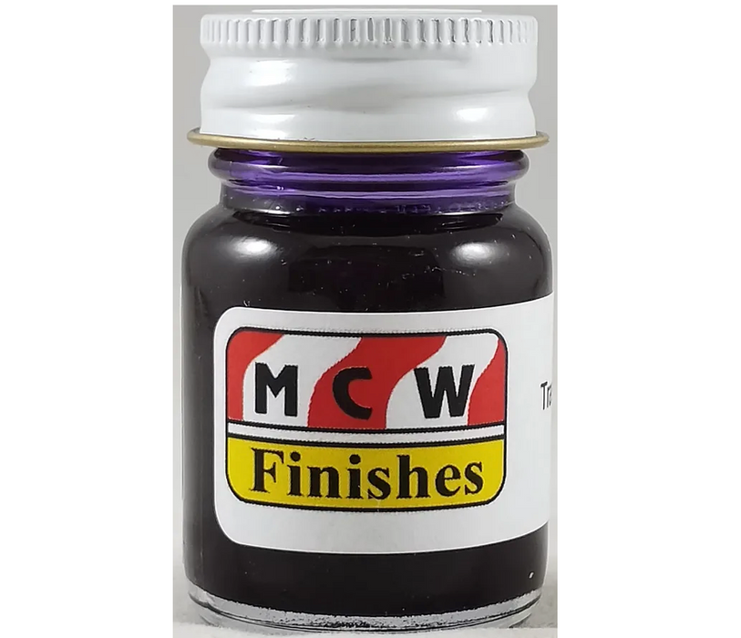 MCW Finishes 2416E Transparent Violet Enamel Paint 15ml (0.5oz)