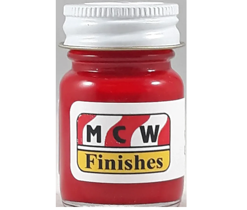 MCW Finishes 5406E Romany Red Enamel Paint 15ml (0.5oz)