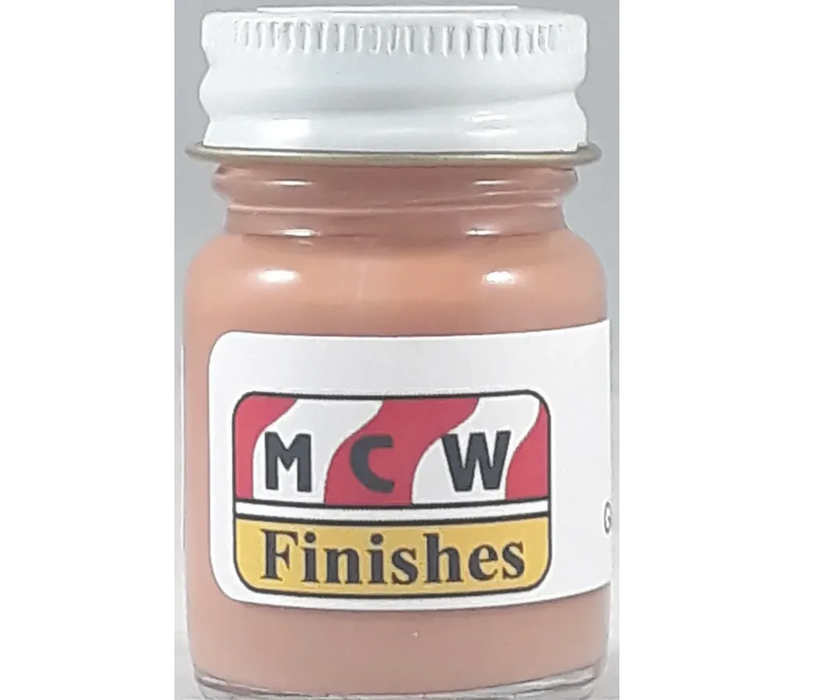 MCW Finishes 5510E Coral Enamel Paint 15ml (0.5oz)