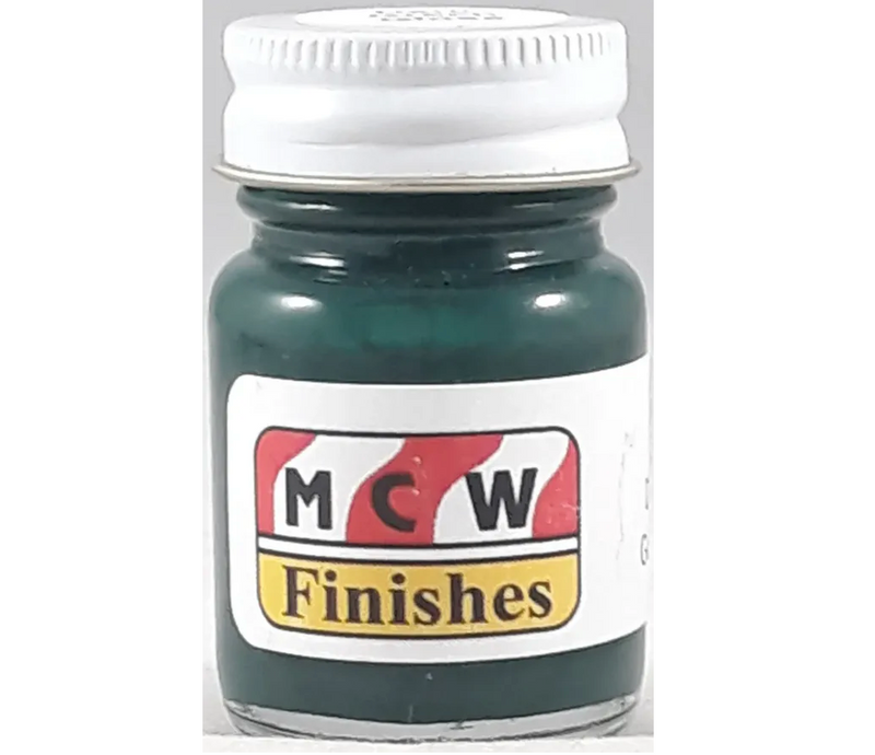 MCW Finishes 5519E Dark Green Enamel Paint 15ml (0.5oz)
