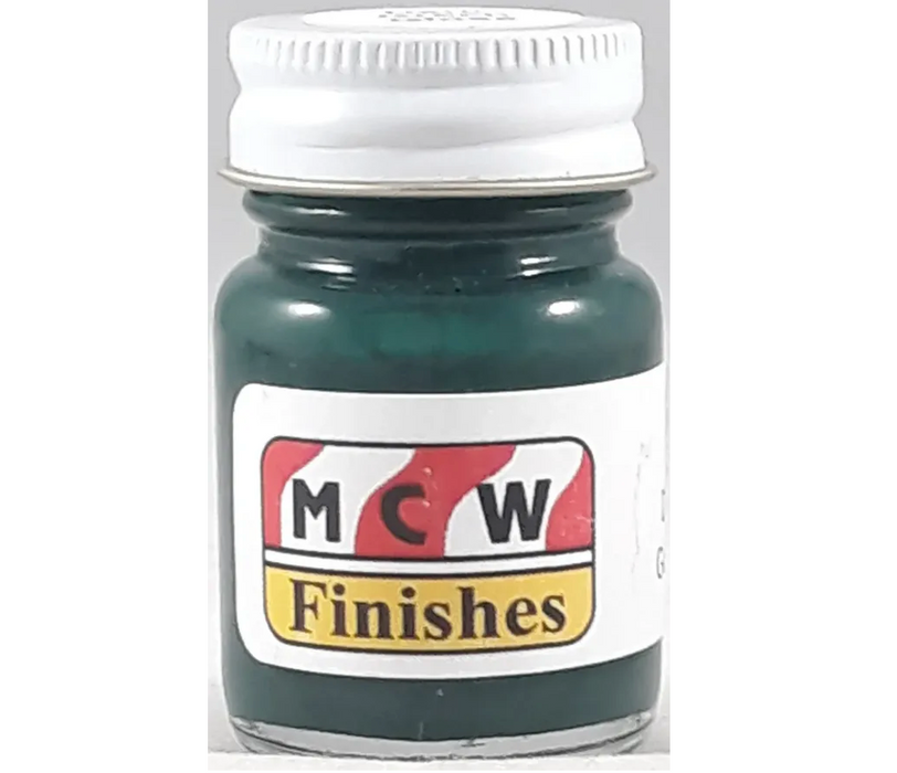MCW Finishes 5519E Dark Green Enamel Paint 15ml (0.5oz)