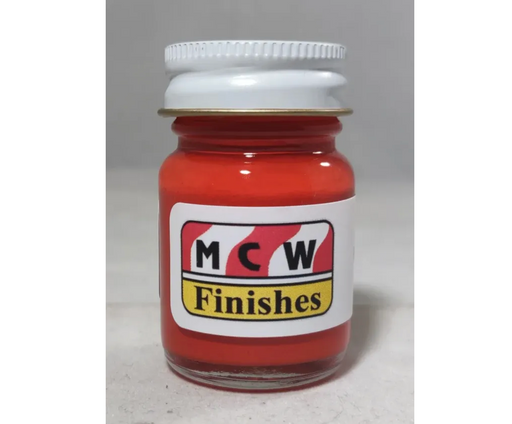 MCW Finishes 5601E Matador Red Enamel Paint 15ml (0.5oz)