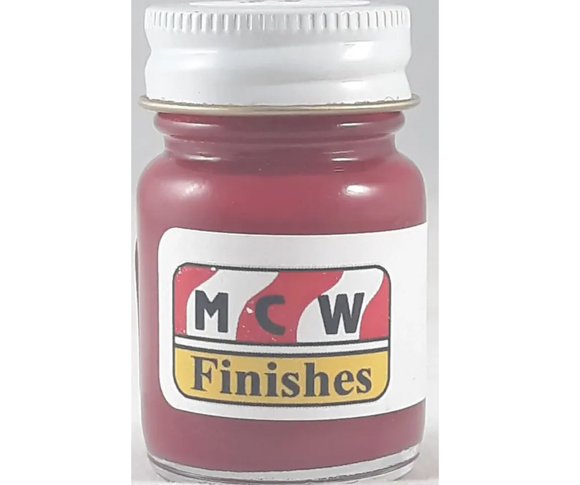MCW Finishes 5740E Flame Red Enamel Paint 15ml (0.5oz)