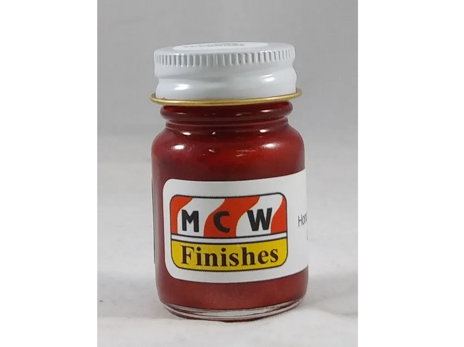 MCW Finishes 6000E Honduras Maroon Metallic Enamel Paint 15ml (0.5oz)