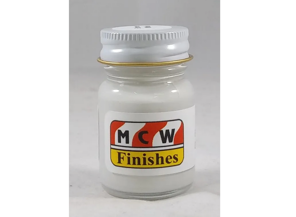 MCW Finishes 6002E Ermine White Enamel Paint 15ml (0.5oz)