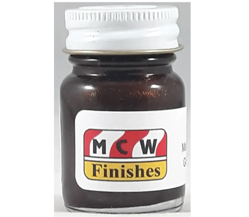 MCW Finishes 6013E Mahogany Metallic Enamel Paint 15ml (0.5oz)