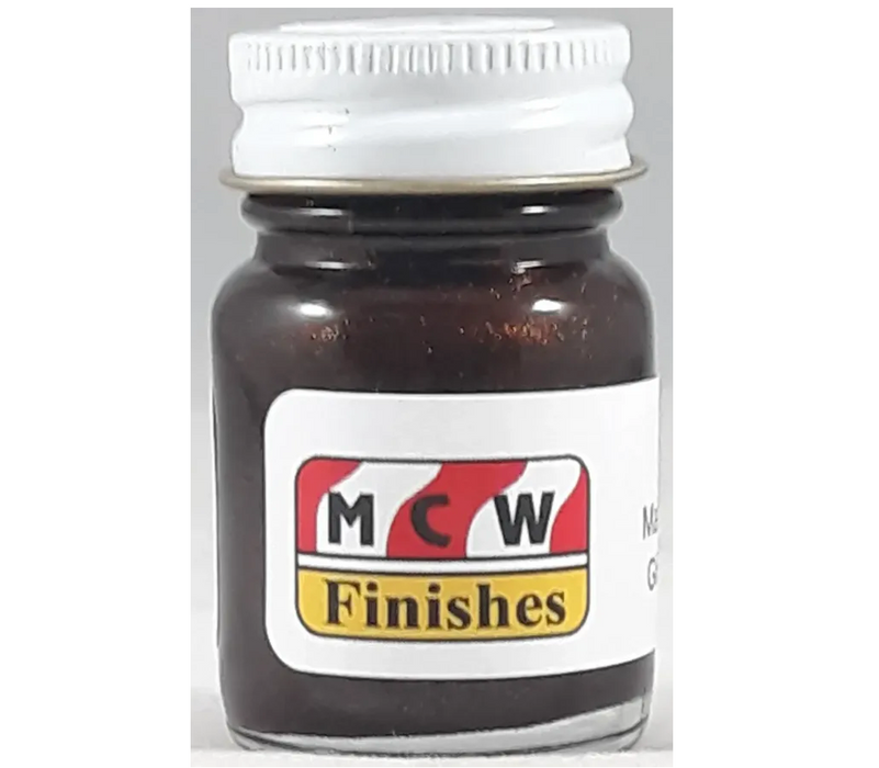 MCW Finishes 6013E Mahogany Metallic Enamel Paint 15ml (0.5oz)